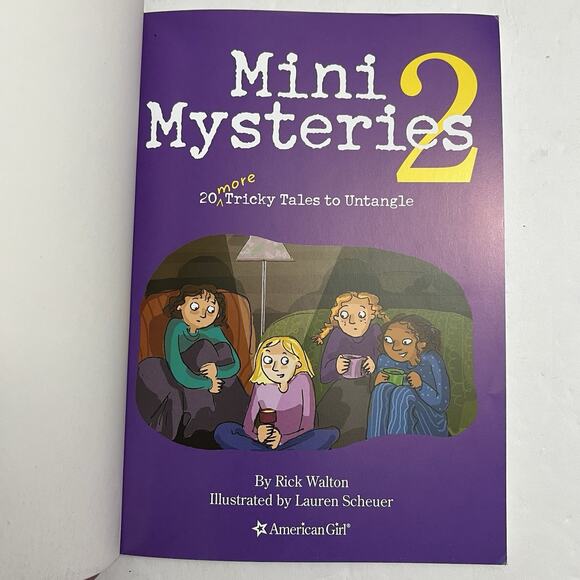 Set of 3 American Girl Books Mini Mysteries Books 1 thru 3 Paperback - Picture 7 of 14